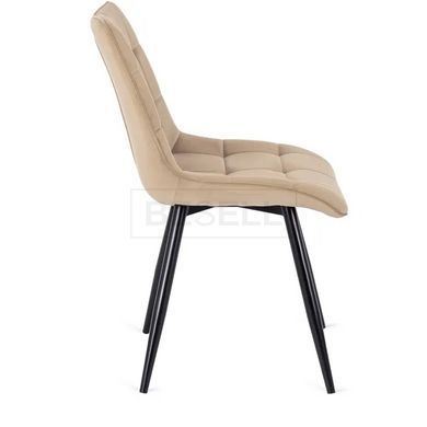 Стілець RIO Velvet Mebel Elite Бежевий жива фотографія