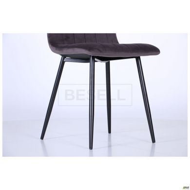 Стул Indiana Velvet AMF Серый реальная фотография