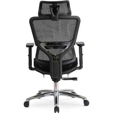 Стілець офісний поворотний MEBEL ELITE ROYAL Чорний жива фотографія