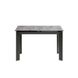 Стол Обеденный VERMONT 120-170 см Глазурованное Стекло Concepto Серый / Iron Grey