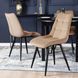 Стілець RIO Velvet Mebel Elite Бежевий