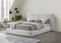 Кровать двуспальная MADERA Halmar 160х200 Кремовая реальная фотография