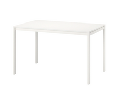 Стіл Обідній MELLTORP IKEA 125х75 Білий жива фотографія