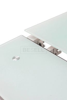 Стол Обеденный ВЕНДИ XS-1025 110/170*70 Микс Мебель Белый/Белый реальная фотография