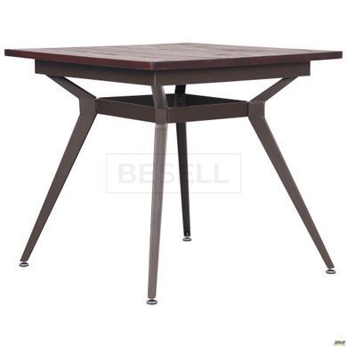 Cтол обеденный Morrison AMF 80X80 Орех реальная фотография