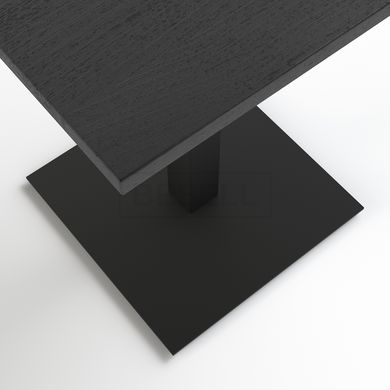Стол TETRA LIGHT Lovko 60x60 Черный / Черный реальная фотография