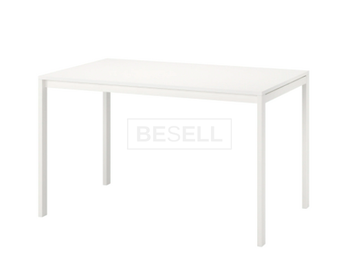 Стол обеденный MELLTORP IKEA 125х75 Белый реальная фотография