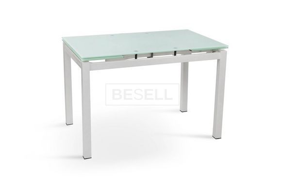 Стол Обеденный ВЕНДИ XS-1025 110/170*70 Микс Мебель Белый/Белый реальная фотография