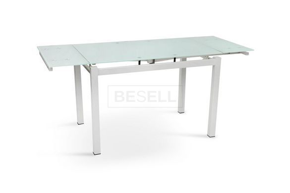 Стол Обеденный ВЕНДИ XS-1025 110/170*70 Микс Мебель Белый/Белый реальная фотография