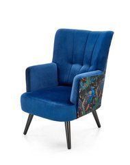 Крісло PAGONI Velvet Halmar Темно-Синій