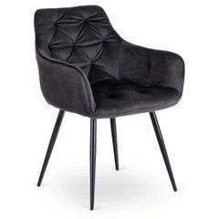 Стул MODESTO Mebel Elite Черный велюр реальная фотография