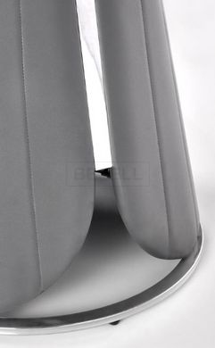 Стол обеденный REMIGIO Halmar 120х120 Белый Мрамор/Серый реальная фотография