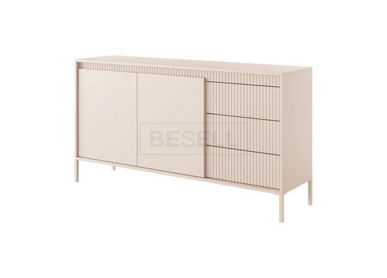 Комод Perfect Home Сенсо / Senso 2-дверний з 3 шухлядами 2D3S/153 Беж жива фотографія