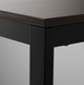 Комплект столовий VANGSTA / KARLJAN IKEA Чорний / темно-коричневий