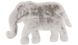 Пушистый Ковер Lovely Kids Arhome в форме Слона 60х90 Серый/Голубой