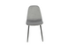 Стул LUKE Velvet Intarsio Серый / Черный