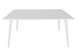 Стол для улицы SALTA Nicolas 152x90 Белый реальная фотография