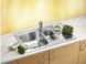 Подвійна кухонна мийка ELEGANT 110 Alveus 81х51x19 Полірована