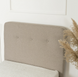 Ліжко MIKEL Velvet Mebel Elite 90x200 Тканина Беж