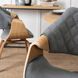 Стілець LUISE Velvet Mebel Elite Сірий