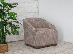 Поворотное кресло ТИВОЛИ Vetro  теплый каштан