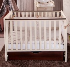 Детская кровать Twins Pinocchio прямоугольное 120х60 беж/коричневый реальная фотография