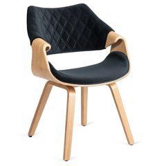 Стул LUISE Velvet Mebel Elite Черный реальная фотография