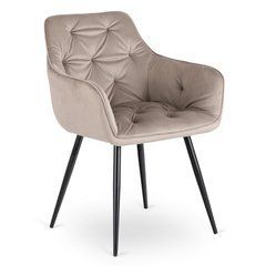 Стул MODESTO Mebel Elite Бежевый велюр реальная фотография