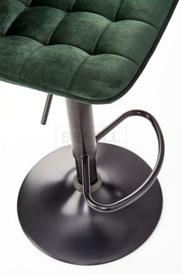 Барний стілець H-95 Halmar Темно-зелений жива фотографія