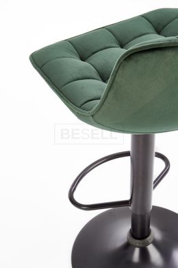 Барний стілець H-95 Halmar Темно-зелений жива фотографія