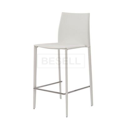 Напівбарний стілець GRAND Concepto Білий жива фотографія