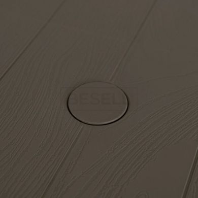 Садовий стіл MEBEL ELITE FARGO 120х69 см, коричневий жива фотографія