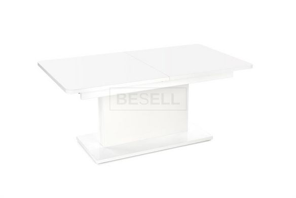 Журнальный стол-трансформер BUSETTI Halmar 126(167)х70 Белый Мат реальная фотография