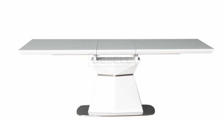 Стіл Розкладний КРІСТАЛ Prestol 160/200x90&nbsp;Білий жива фотографія