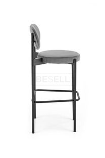 Полубарный стул H-108 Halmar Серый реальная фотография