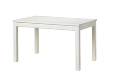 Стіл Обідній розкладний LANEBERG IKEA 130 / 190x80 см Білий жива фотографія