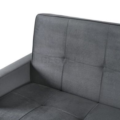 Диван розкладний ALUNA Mebel Elite 212 Сірий/велюр