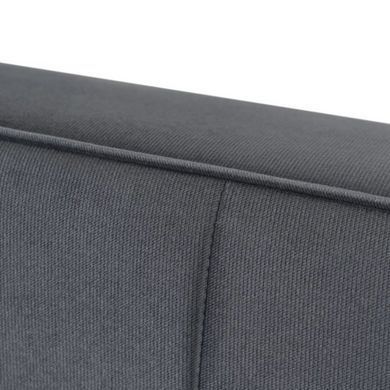 Диван розкладний ALUNA Mebel Elite 212 Сірий/велюр