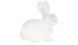 Пушистый Ковер Rabbit Arhome в форме кролика Lovely Kids 80х90 Белый