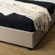 Кровать ANDRE Velvet Mebel Elite 140x200 см Беж